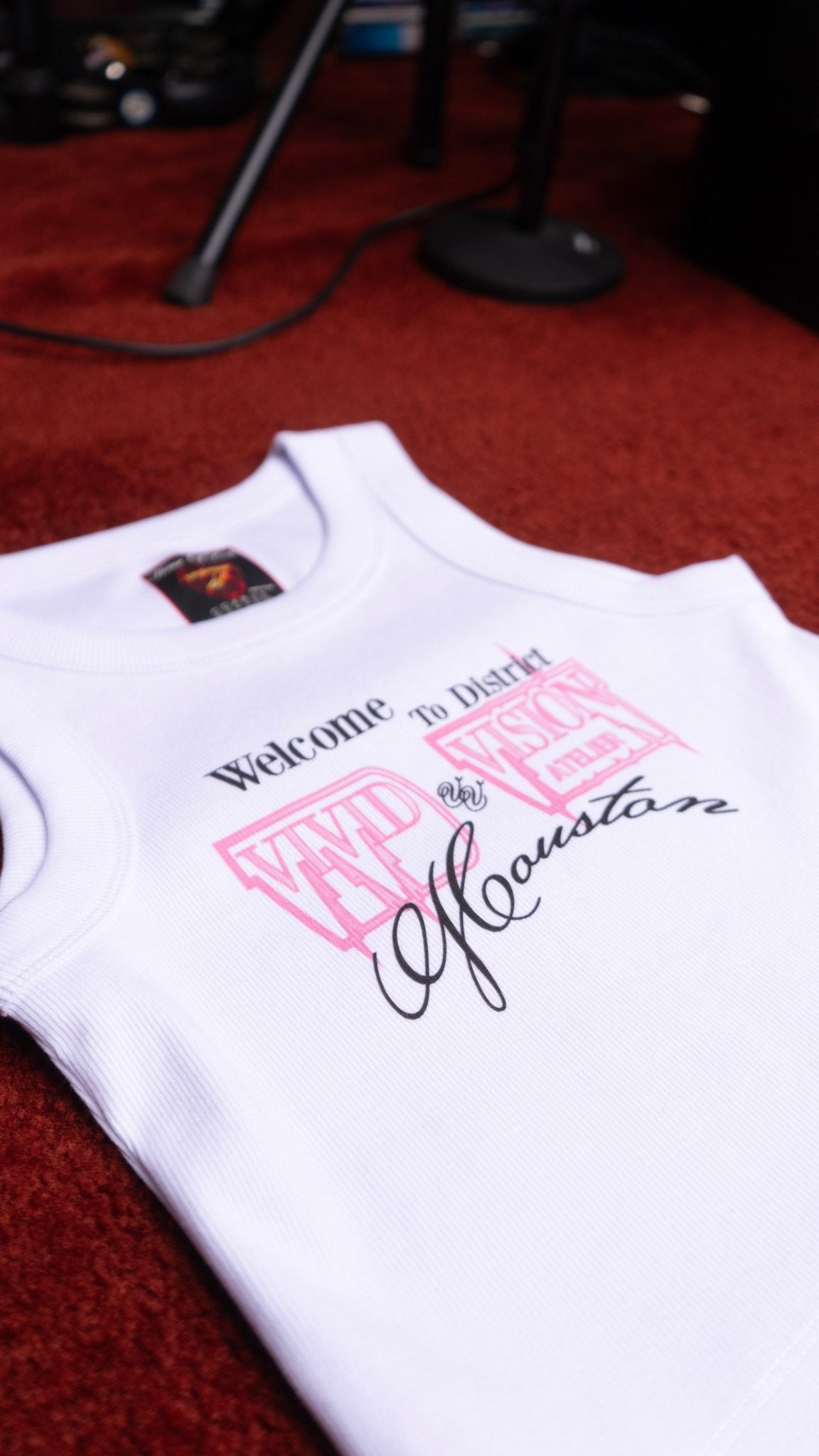 Ladies Rocker Tank Top/Baby Tee - Vivid Vision