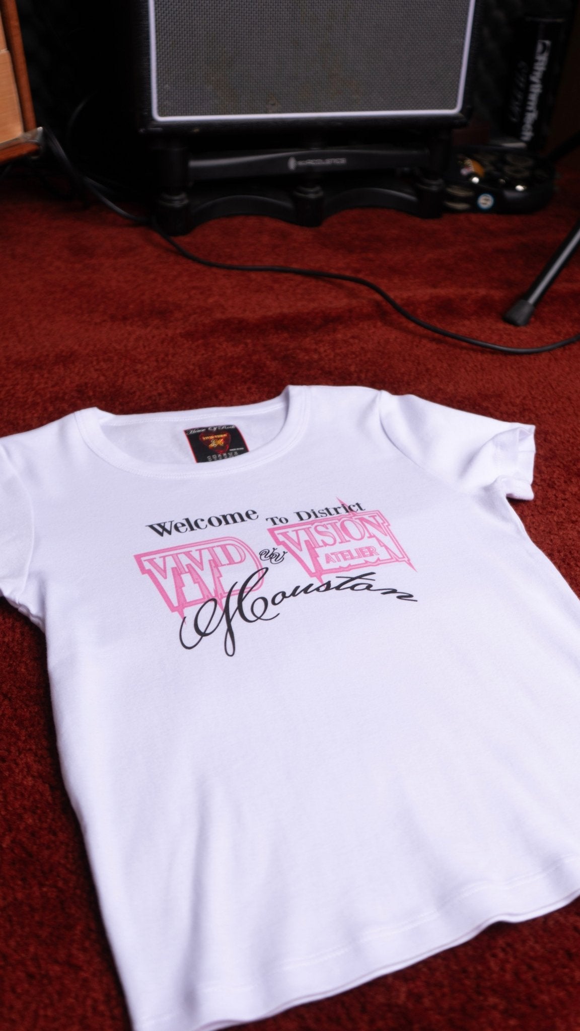 Ladies Rocker Tank Top/Baby Tee - Vivid Vision