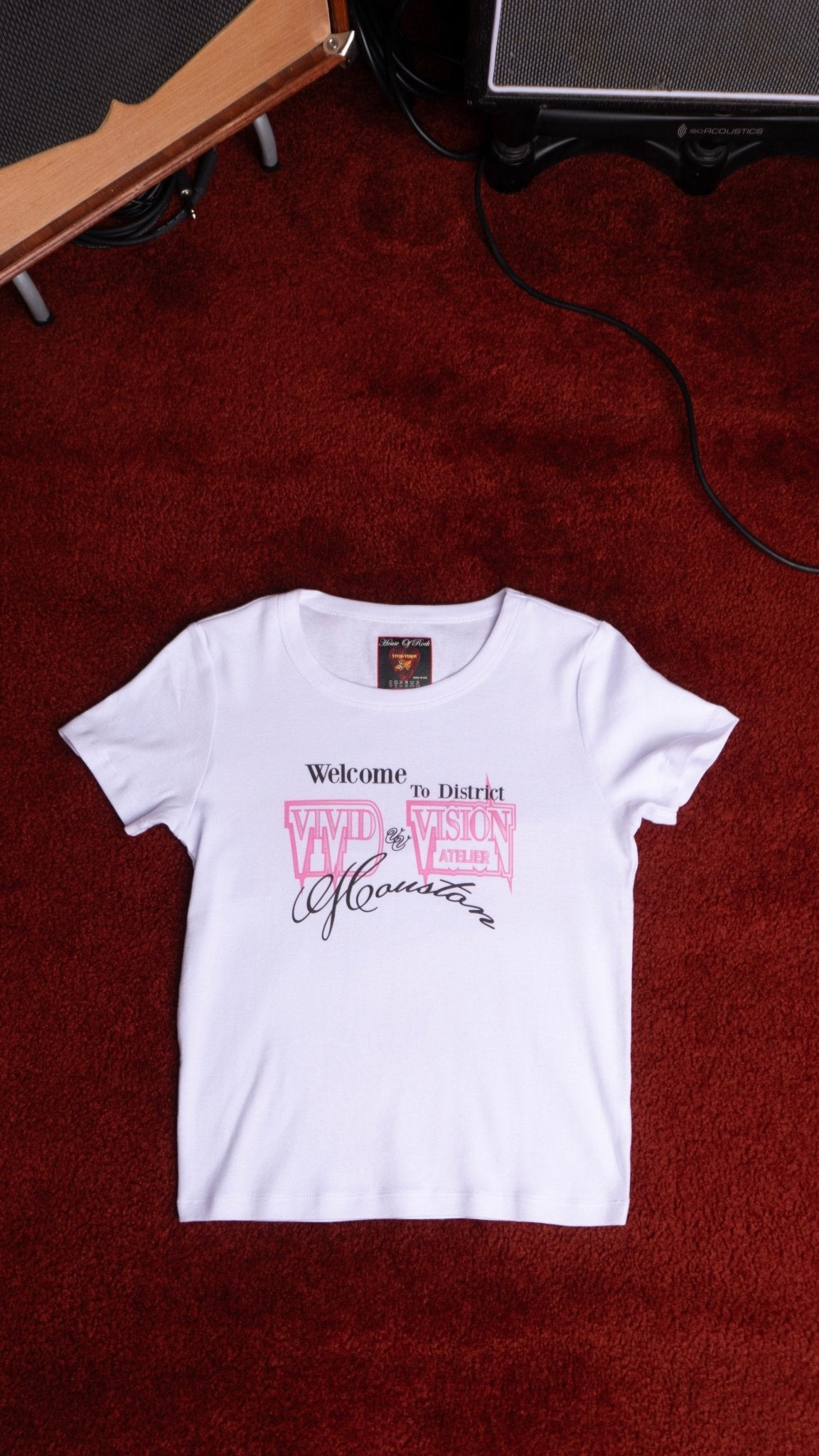 Ladies Rocker Tank Top/Baby Tee - Vivid Vision