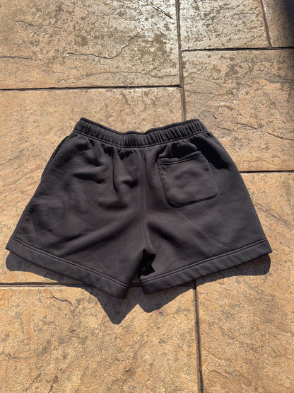 Black Embroidered Logo Short - Vivid Vision