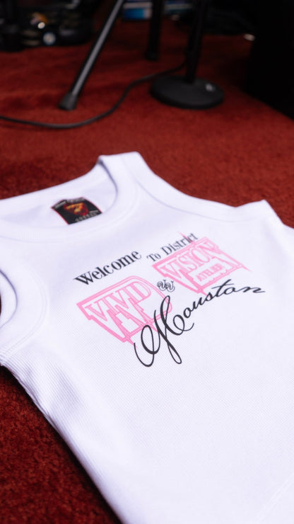 Ladies Rocker Tank Top/Baby Tee - Vivid Vision